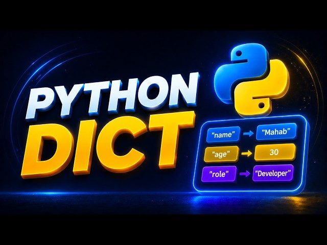 Python Dictionaries Explained | Complete Guide with Examples | Python Series Part 14