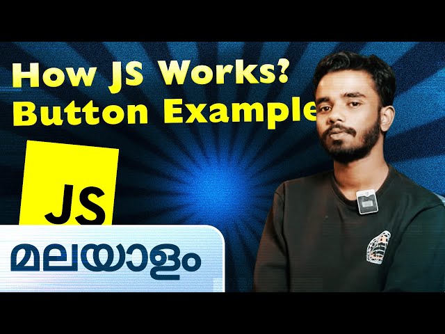 How JavaScript works using a Button | Javascript in Malayalam