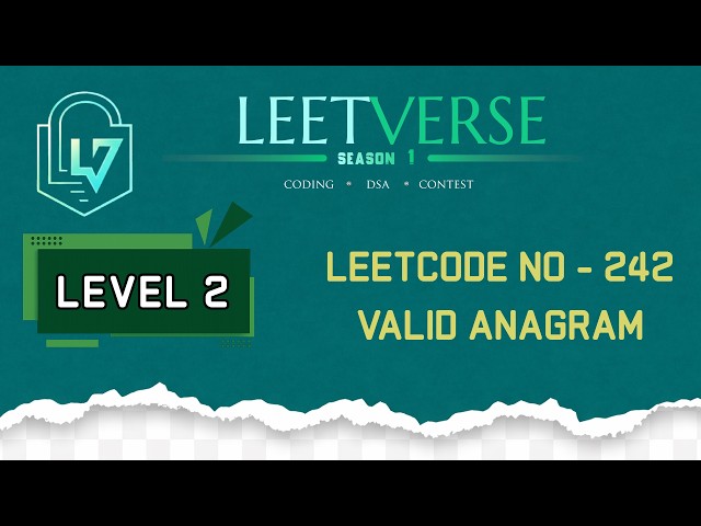 LeetCode 242 | Valid Anagram