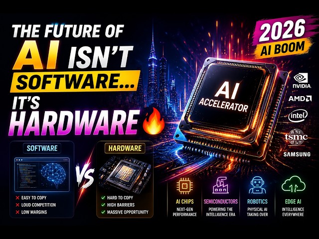 The Future of AI Isn't Software... It's Hardware 🔥| 2026 AI Boom
