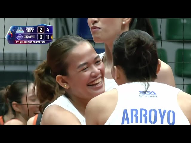 Estoque GAME-CHANGING PRESENCE for ZUS Coffee in Set 3 💪🏻 | 2026 PVL All-Filipino Conference