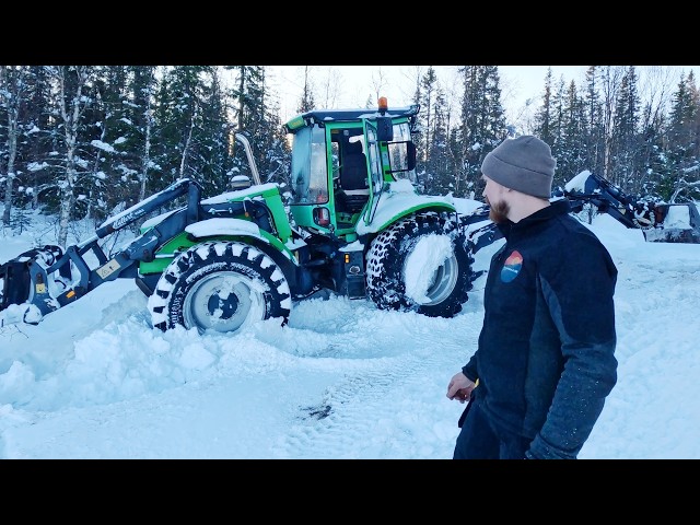 Installing a Sink in My Garage, Sold My ATV & Backhoe Stuck in Snow