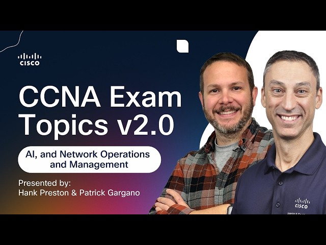 The CCNA's AI Domain: What You Actually Need to Know
