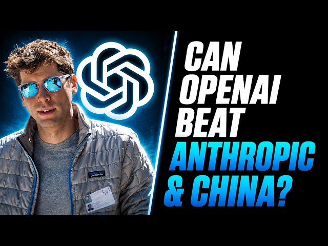 OpenAI's New Move Could Help It Beat Anthropic & China AI..