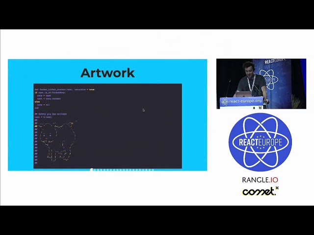 Funny code and how to write it by Charlie Jackson (@charliejackson) at @ReactEurope 2018