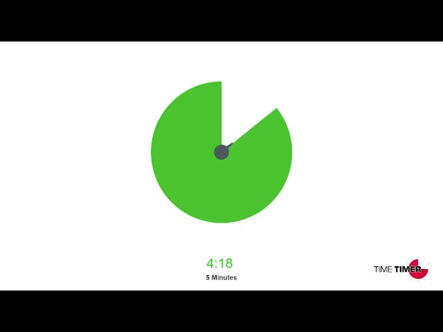 Time Timer® 5-Minute Visual Timer: The Best Tool for Quick Transitions