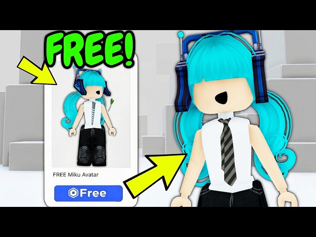 How to Get FREE MIKU AVATAR on Roblox!