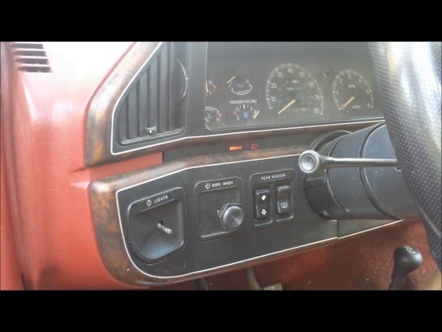 1987 - 1995 Ford Broncos - Reading OBD I Diagnostic Trouble Codes For Free