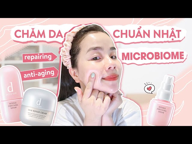 Chăm Da Căng Bóng Khỏe Chuẩn Nhật ♡ Microbiome ♡ Quin