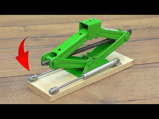 Don't Throw Away Your Car Jack! See What You Can Make From It!