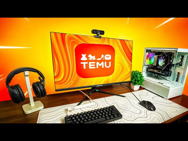 I Bought a Cheap Temu Streaming Setup…