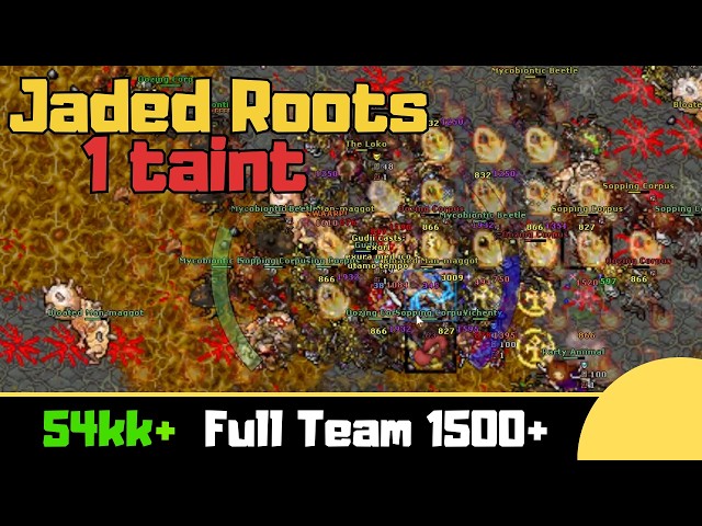 Jaded Roots with 1 taint  [How to team hunt]