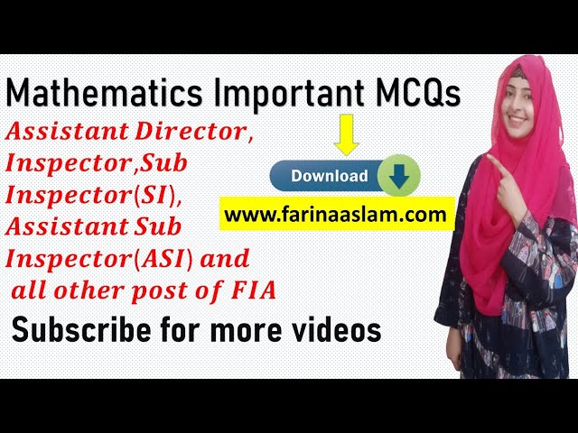 Basic Math | basic arithmetic | MCQs from past papers of FPSC, PPSC, NTS