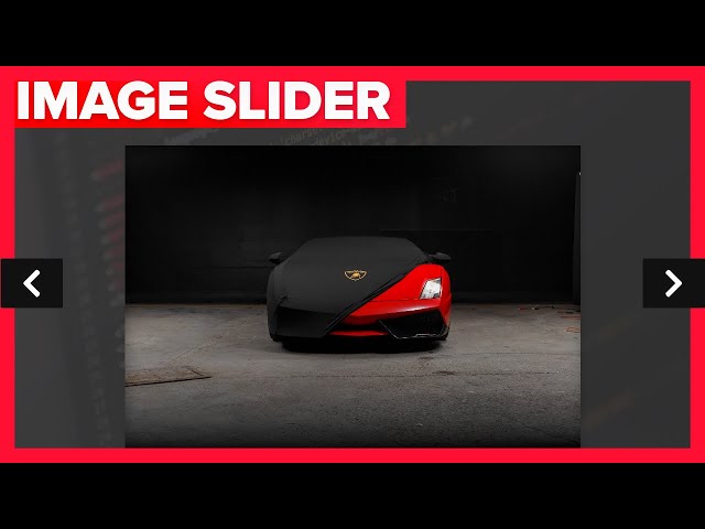 How to Create An Image Slider in HTML, CSS & Javascript - Responsive Image Gallery Tutorial