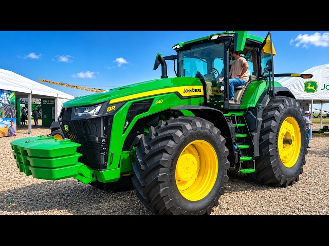 John Deere 8R 540 Walkaround | New Features Explained at Ag in Motion