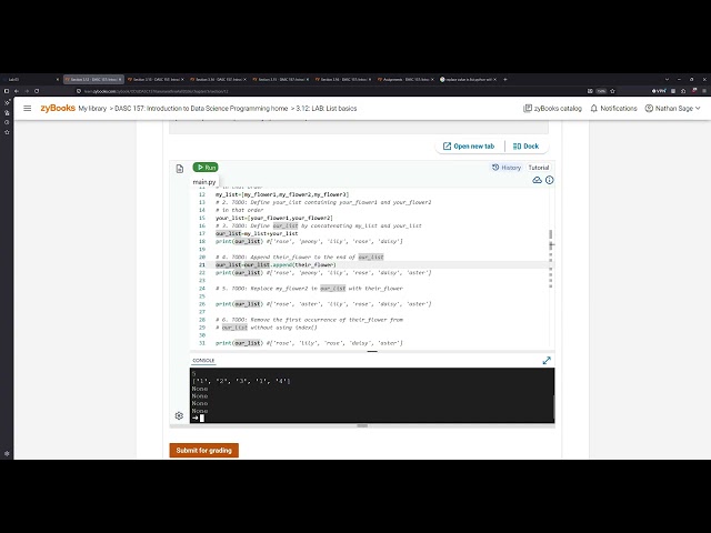 Tips and Tricks for Data Science 157 Lab 3 Part 1