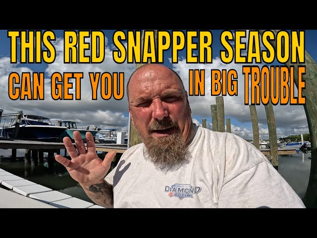 Rules YOU need to Know for the Atlantic Red Snapper 39 Day 2026 Season ** It can get you in TROUBLE