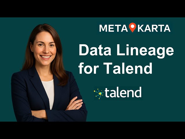 Talend ETL Data Lineage