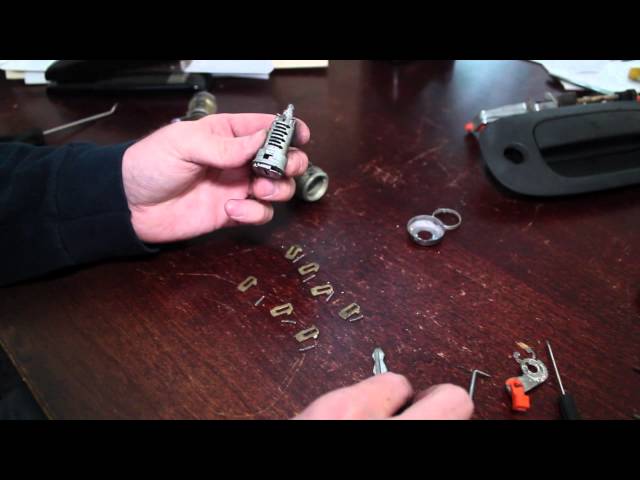 Recode, Rekey Car Door Lock Cylinder - Use Any Key to Unlock Car!!! Ex. Durango