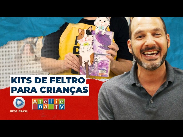FELT CRAFTS FOR KIDS: EASY TIP TO GET CHILDREN OFF SCREENS | ATELIÊ NA TV