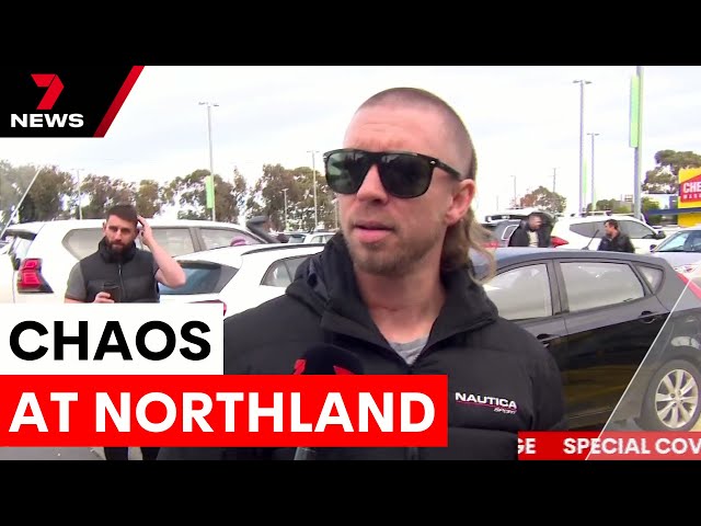Drama at Northland shopping centre | 7NEWS