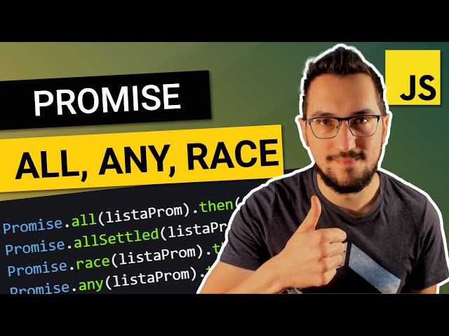 😱 Arrays of PROMISES 🤔 HOW do we RESOLVE them? 🟡 ADVANCED Javascript