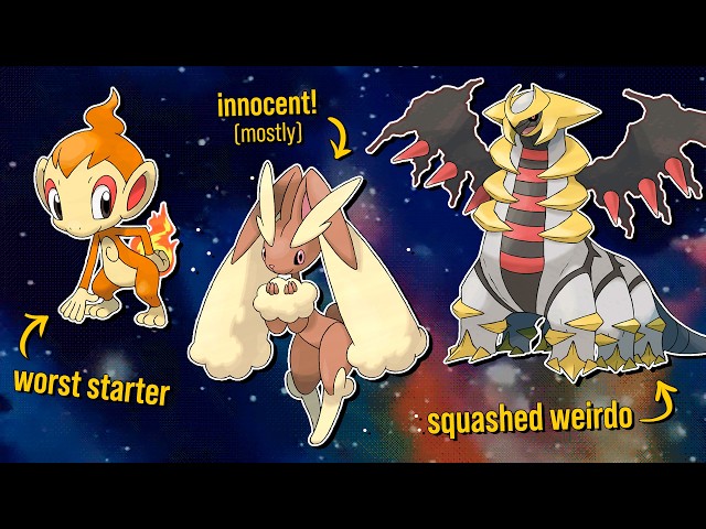 Every Pokémon design of Gen IV | TBSkyen compilation