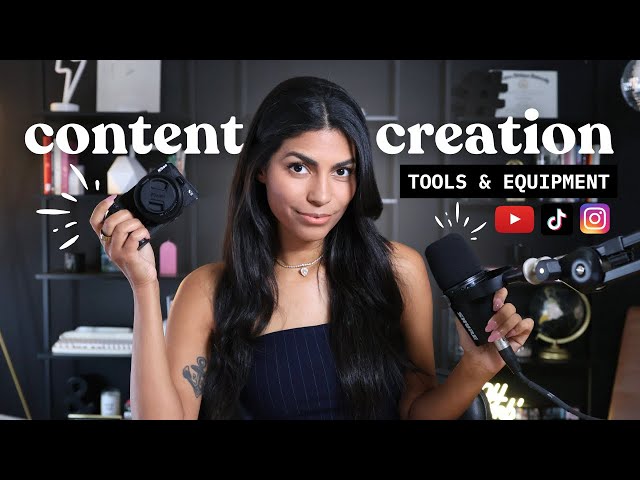 Content Creation for Beginners: All Tools & Equipment You Need