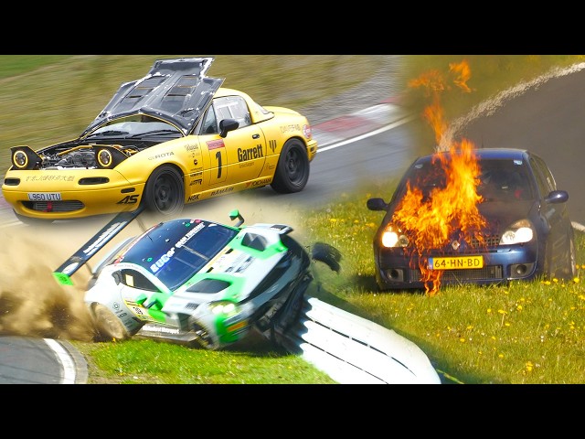 NÜRBURGRING FAIL COMPILATION & Greatest Moments April 2026 Tourist Drives & NLS Races Nordschleife