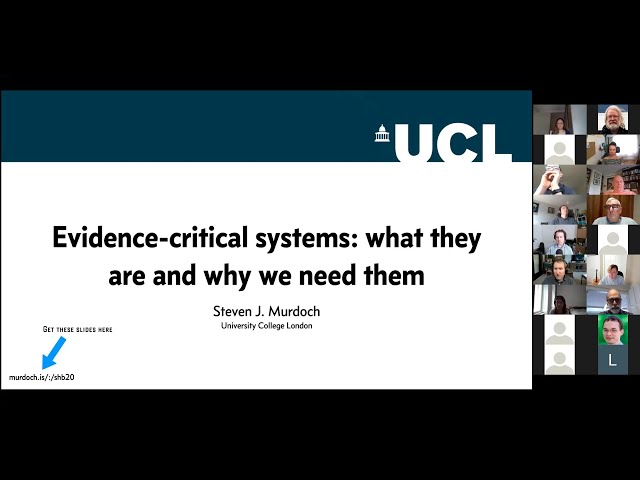 Evidence-critical systems: what they are and why we need them