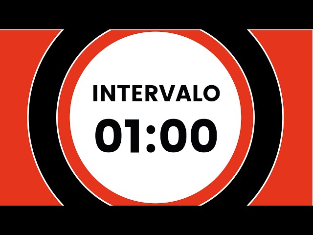 CRONOMETRO | Duración: 1 hora | Intervalos de 1 minuto | Sin descanso | Sin música