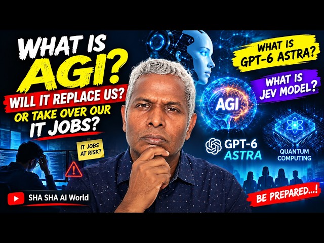 IS AGI ERA HERE? AI Agents are dead! what Are AGI & Jev Model? Why IT Developers Are in Danger