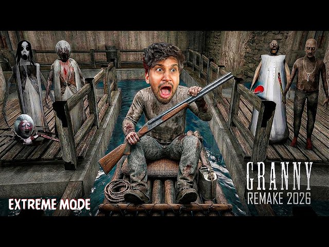 CHALLENGE COMPLETED: PLAYING AS GRANDPA WITH A SHOTGUN IN EXTREME MODE [ RAFT ESCAPE ]