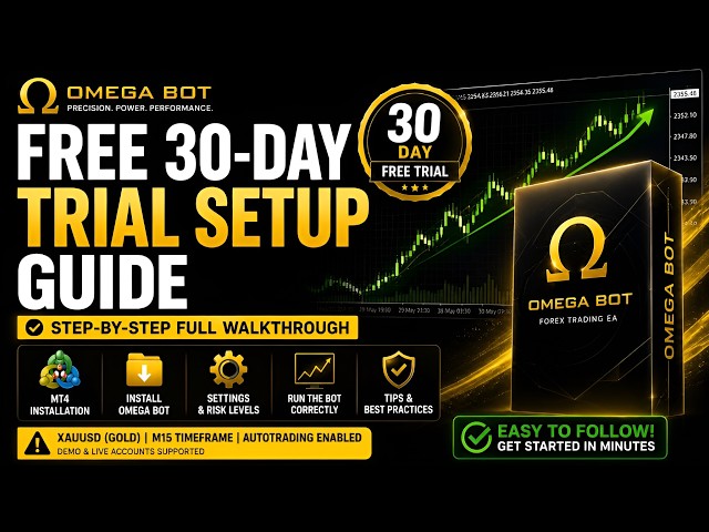 Omega Bot FREE 30-Day Trial Setup Guide (MT4 Installation & Full Walkthrough)