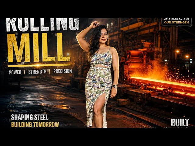 Live Steel Rolling Mill | Factory Process