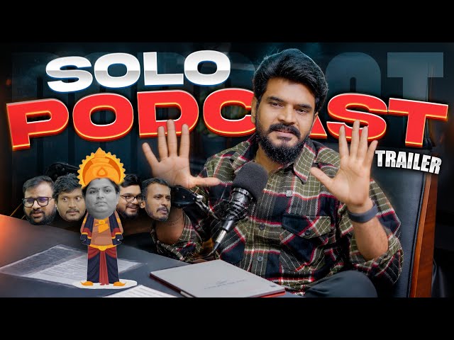 A New Chapter || Solo Podcast Trailer || PrasadLifestyle ||