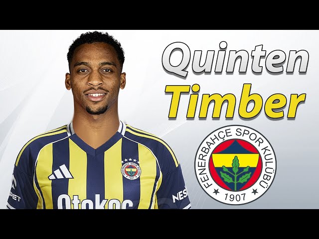 Quinten Timber ● Fenerbahce Transfer Target 🟡🔵🇳🇱 Best Skills, Tackles & Goals