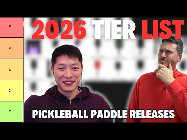 2026 Pickleball Paddle Releases Tier List: Ranking the Best Pickleball Paddles