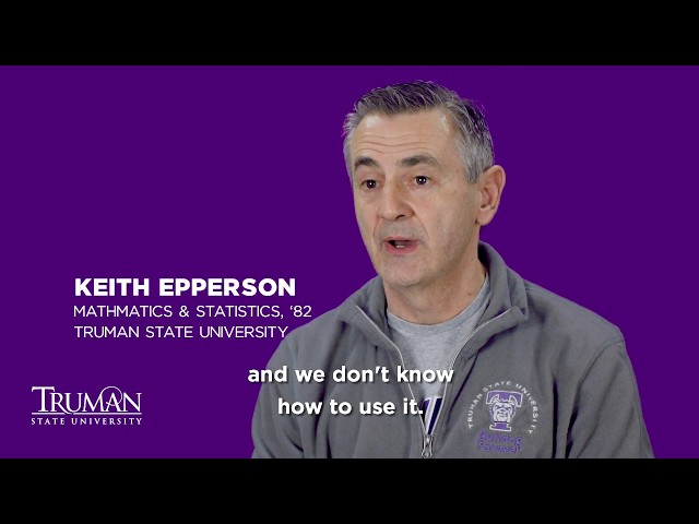 Truman State University Data Science Vlog: Keith Epperson