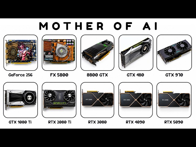 Every NVIDIA GPU Explained in 8 Minutes