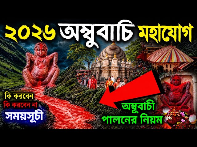 Ambubachi mela 2026 date and time | Ambubachi 2026 | অম্বুবাচী পালনের নিয়ম| Ambubachi mela 2026
