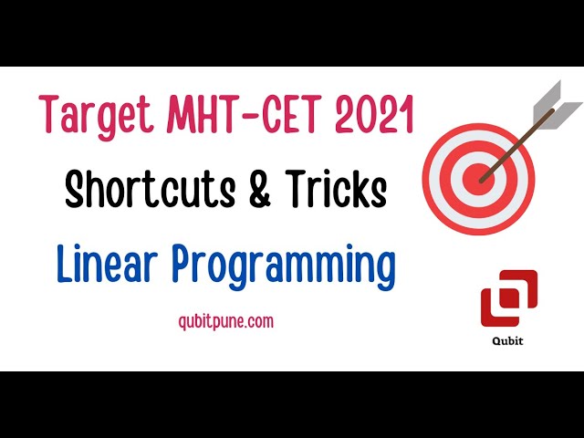 MHT-CET 2021 | Shortcuts & Tricks for MCQs | LPP | मराठीतून |