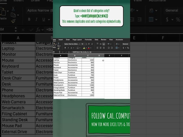 ✅ How to Use the SORT Function with Multiple Columns | Microsoft Excel Tutorial