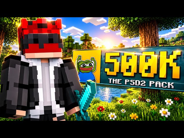 🔥 Best Minecraft MCPE 1.26.1 PSD1 500K Revamped [2] PvP Texture Pack | Java & Pocket Edition