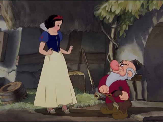 All Snow White and Grumpy Interactions | Snow White and the Seven Dwarfs (1937)