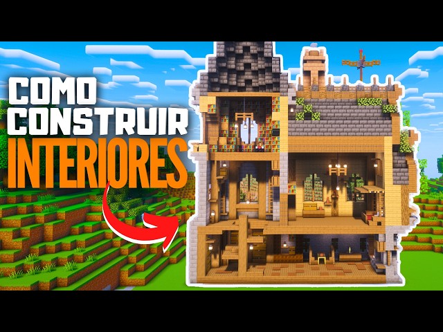 The DEFINITIVE GUIDE to BUILDING INTERIORS in Minecraft