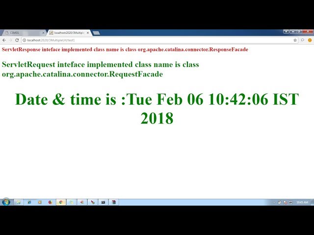 41 Advanced java Servlet Tutorial | Understanding OOPS Related to response setContentType text html