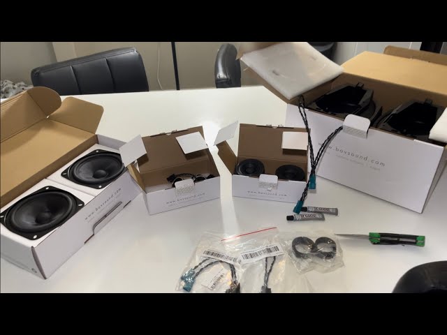 Installing COMPLETE BAVSOUND audio upgrade on 95 E36 (318is) (Non M)