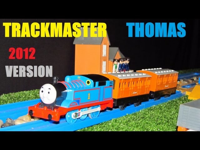 2012 Trackmaster Thomas with Annie and Clarabel, unboxing review and first run.