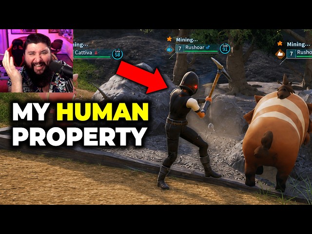 I Enslaved A Human In Palworld 1.0